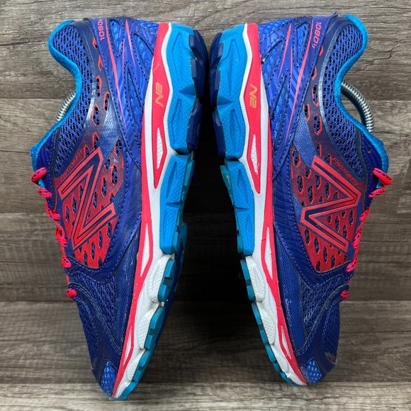 New Balance 1080 v3 Blue Red Womens US Size 8.5 EUR 40 W1080BP3 Running Shoes - Picture 7 of 10